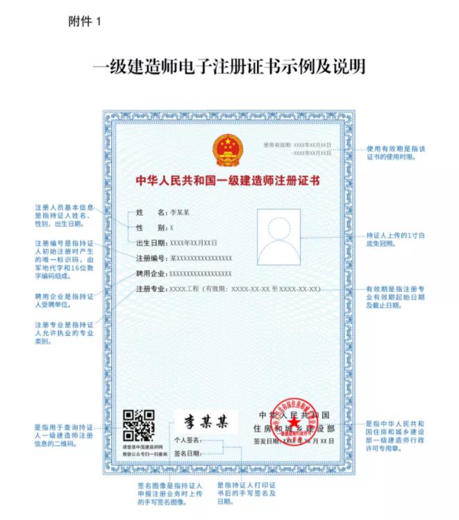 一級建造師實(shí)行電子證書，明年開始紙質(zhì)證書作廢